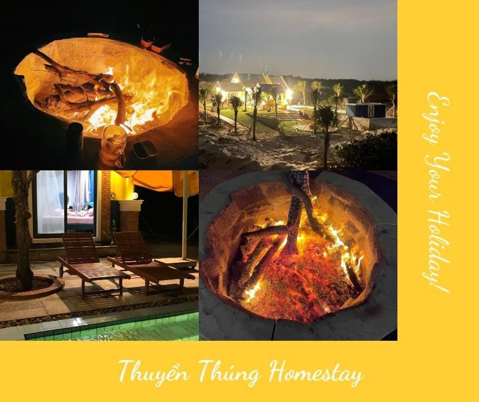 Thuyen Thung Homestay Pho Tri Esterno foto